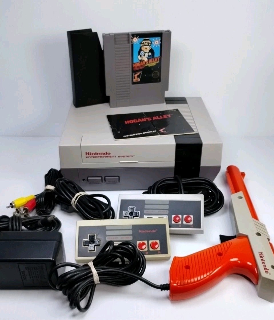 The Nintendo Entertainment System console