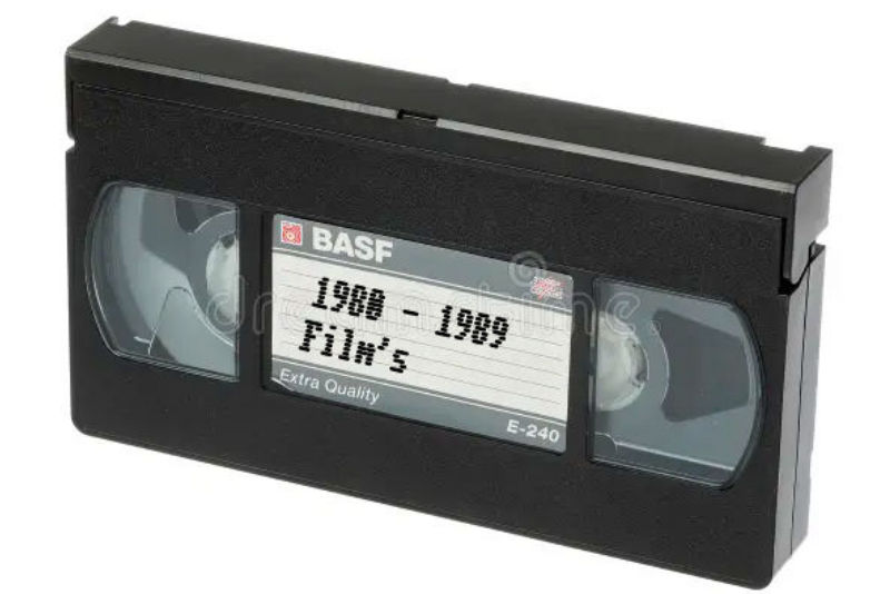 1980 basf vhs tape