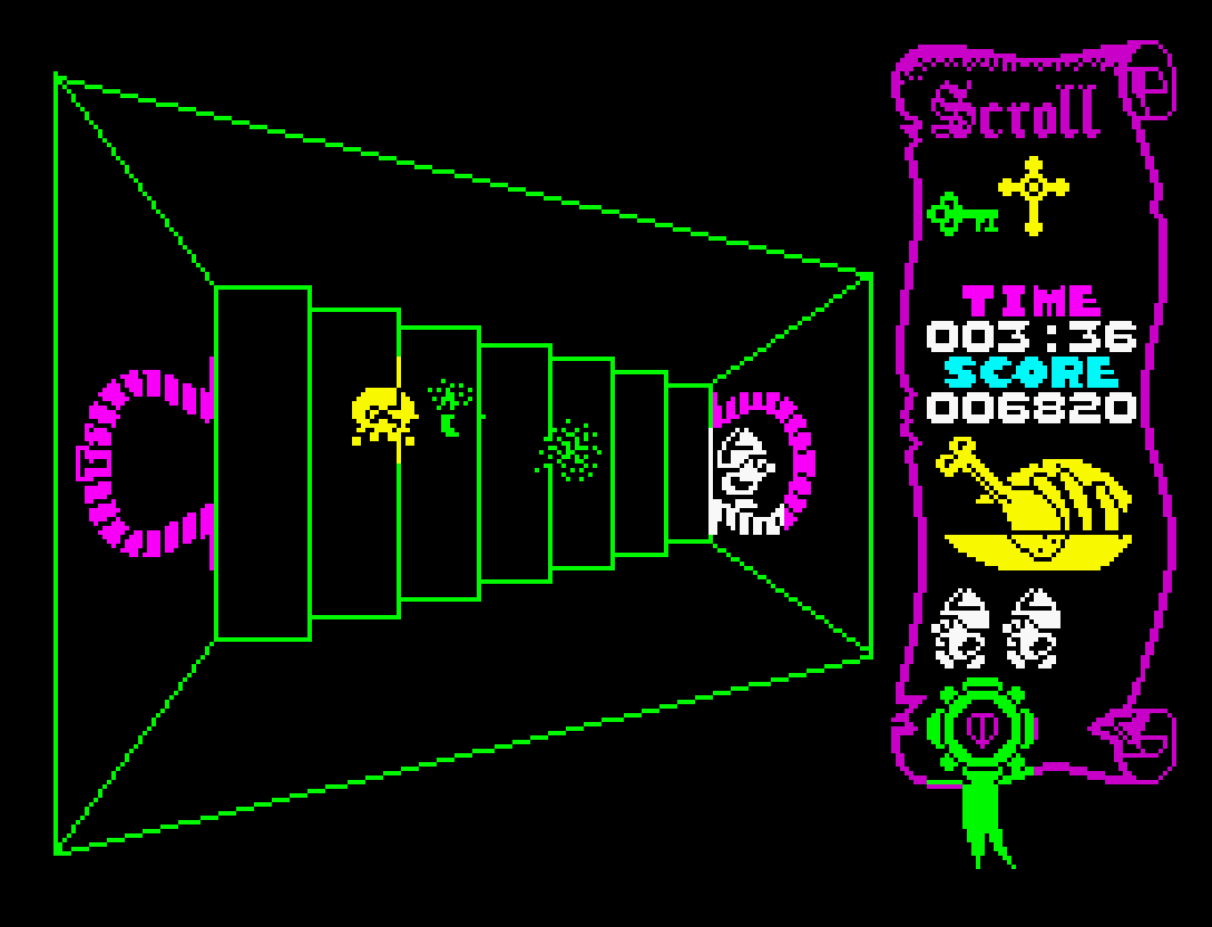 screenshot attic attack game