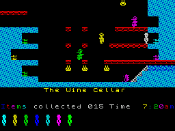 screenshot jet set willy game