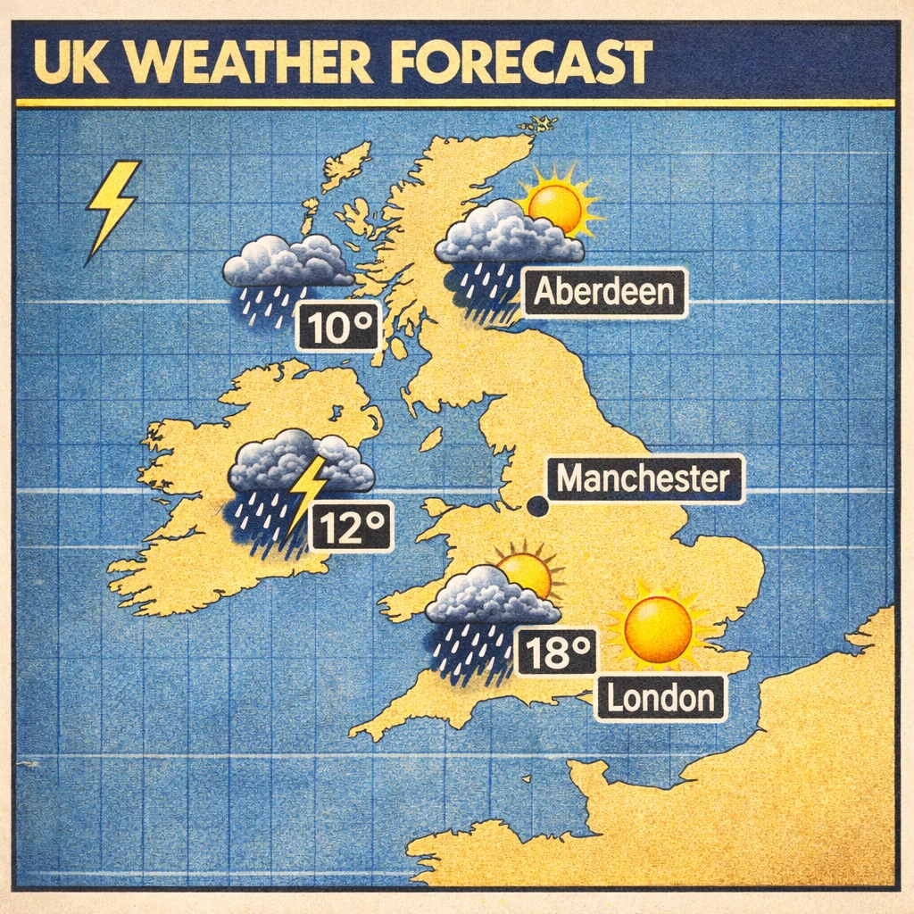 uk weather map 1985