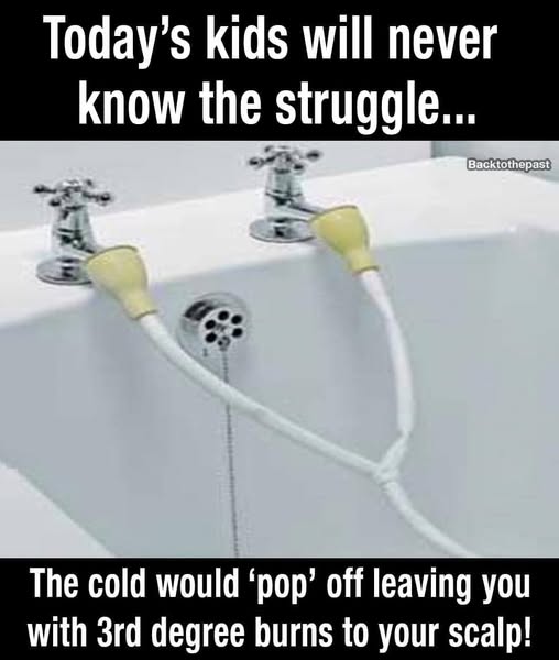 1980s tap shower fitting