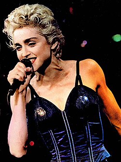 madonna singing